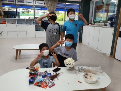 0728 빙수만들기 이미지